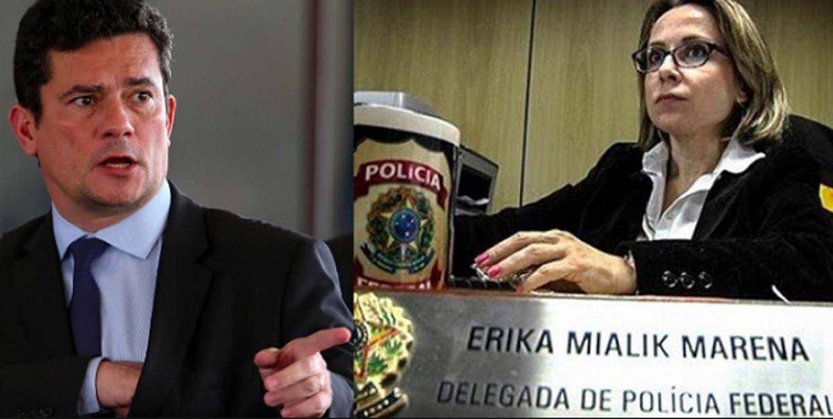 Sérgio Moro e Érika Marena
